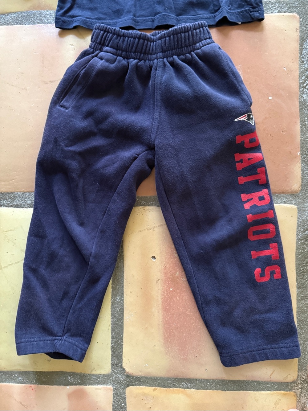 NFL Patriots 3T Navy Sweatpants